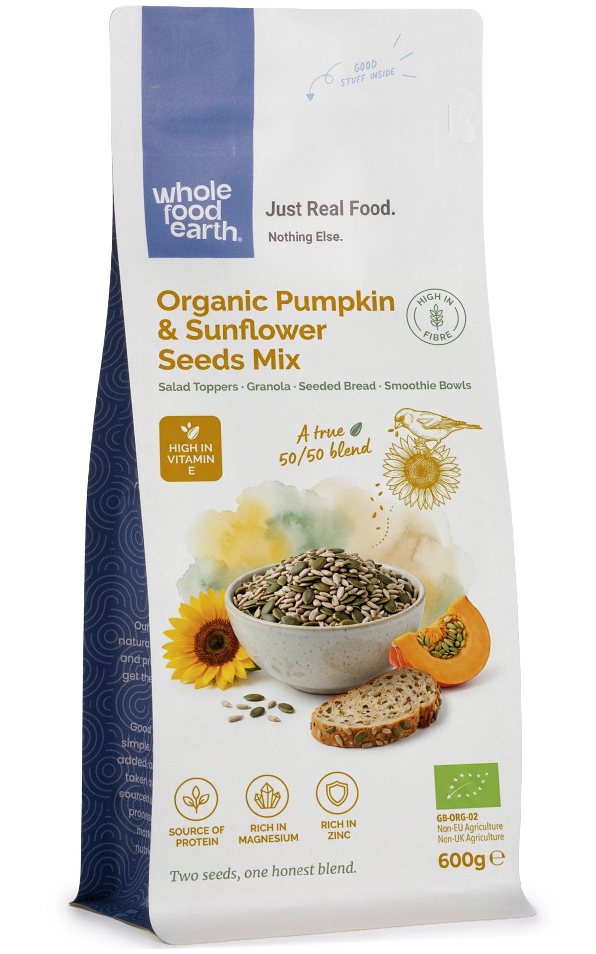 Organic Pumpkin & Sunflower Seeds Mix