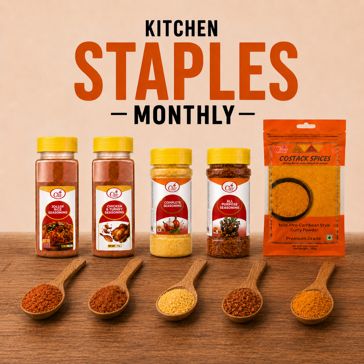Kitchen Staples Monthly