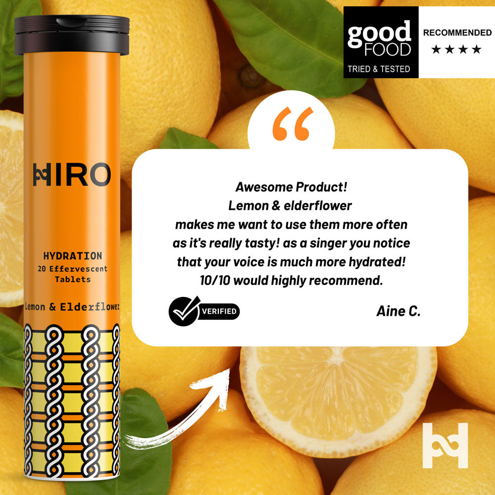 Hydration - Lemon & Elderflower Triple Pack