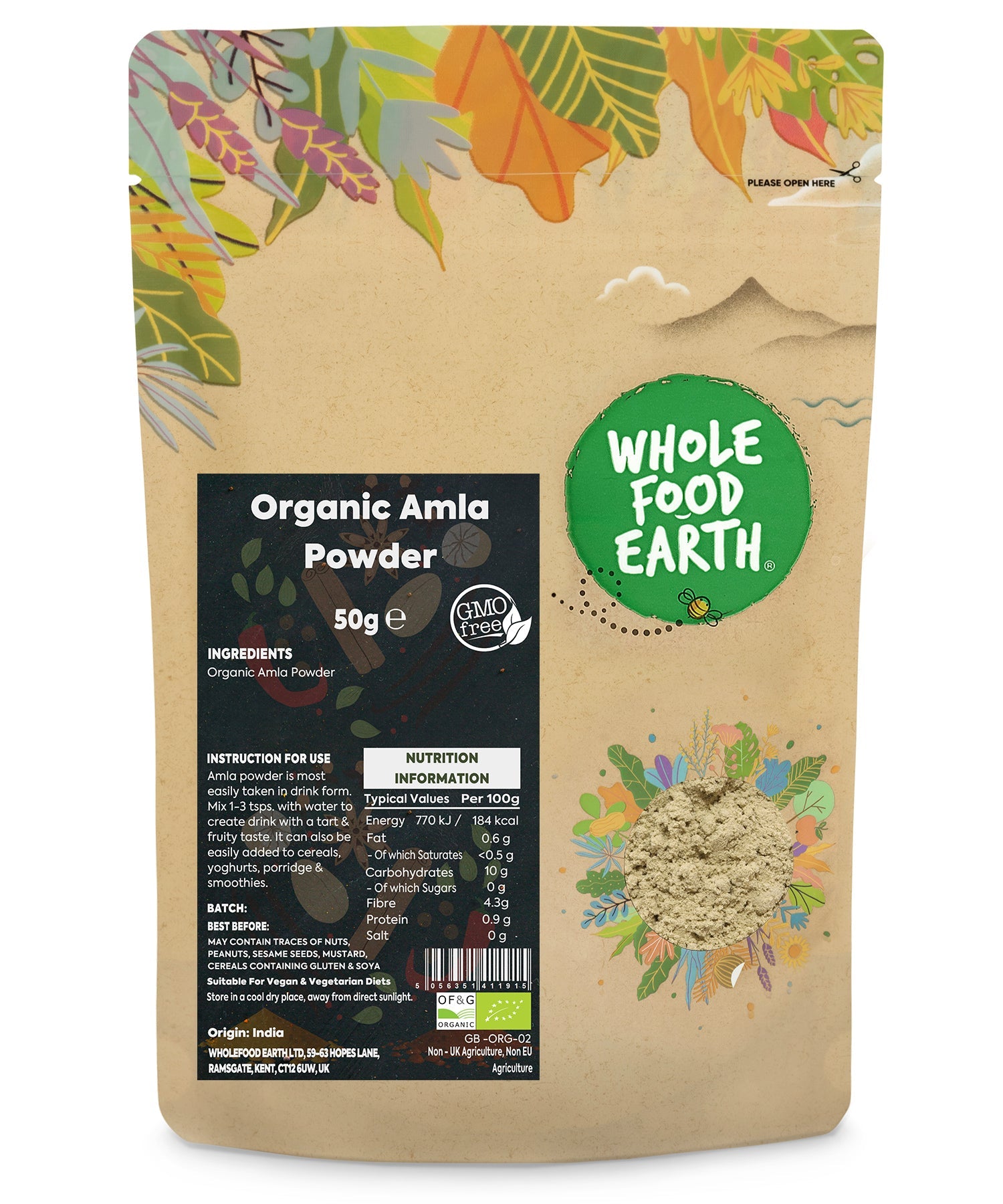 Organic Amla Powder