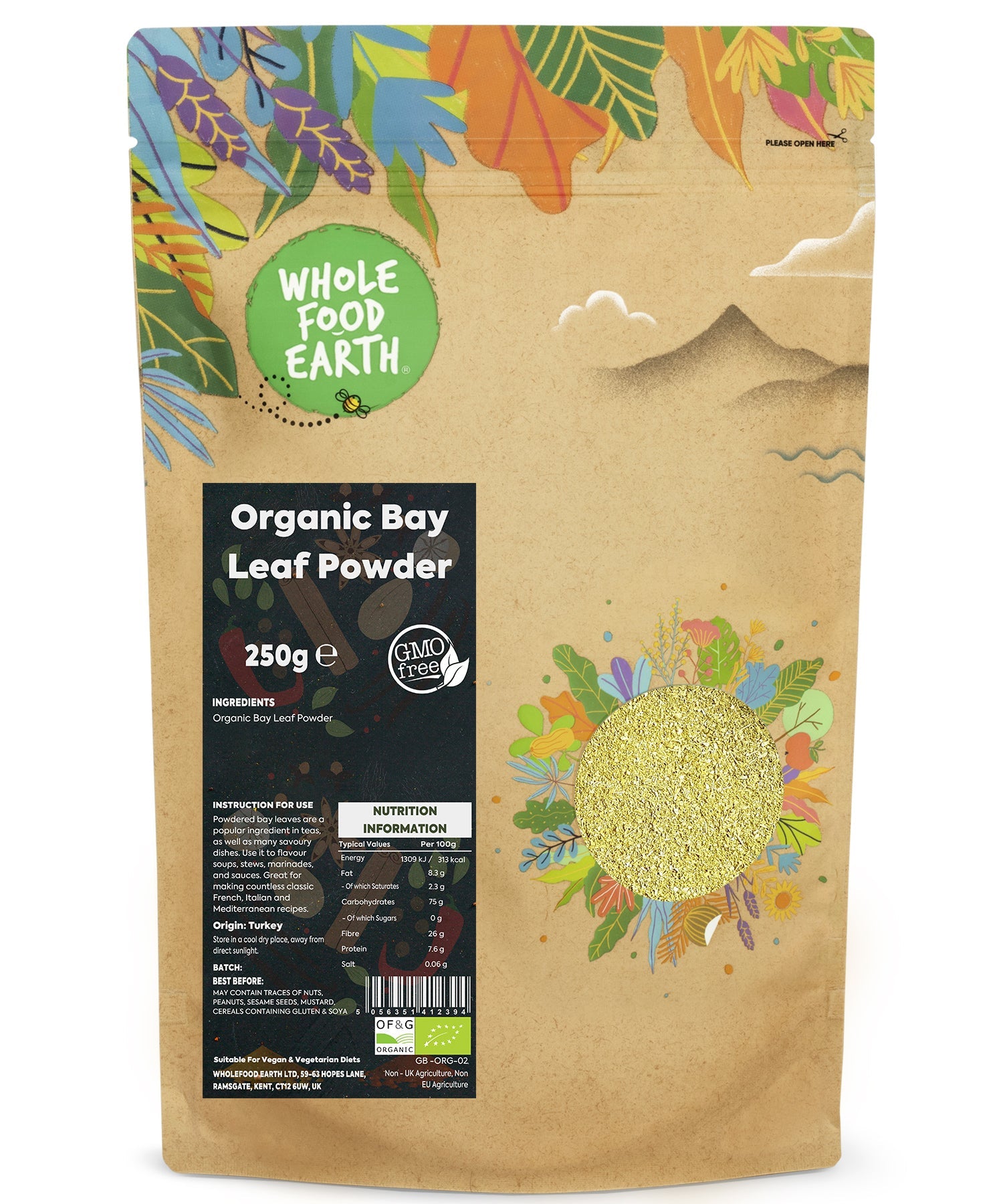 Organic Bay Leaves Powder