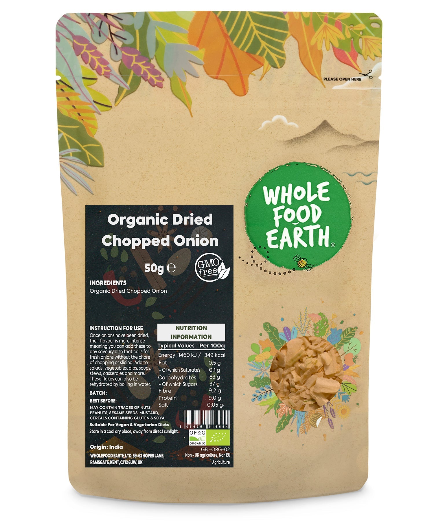 Organic Onion Chopped