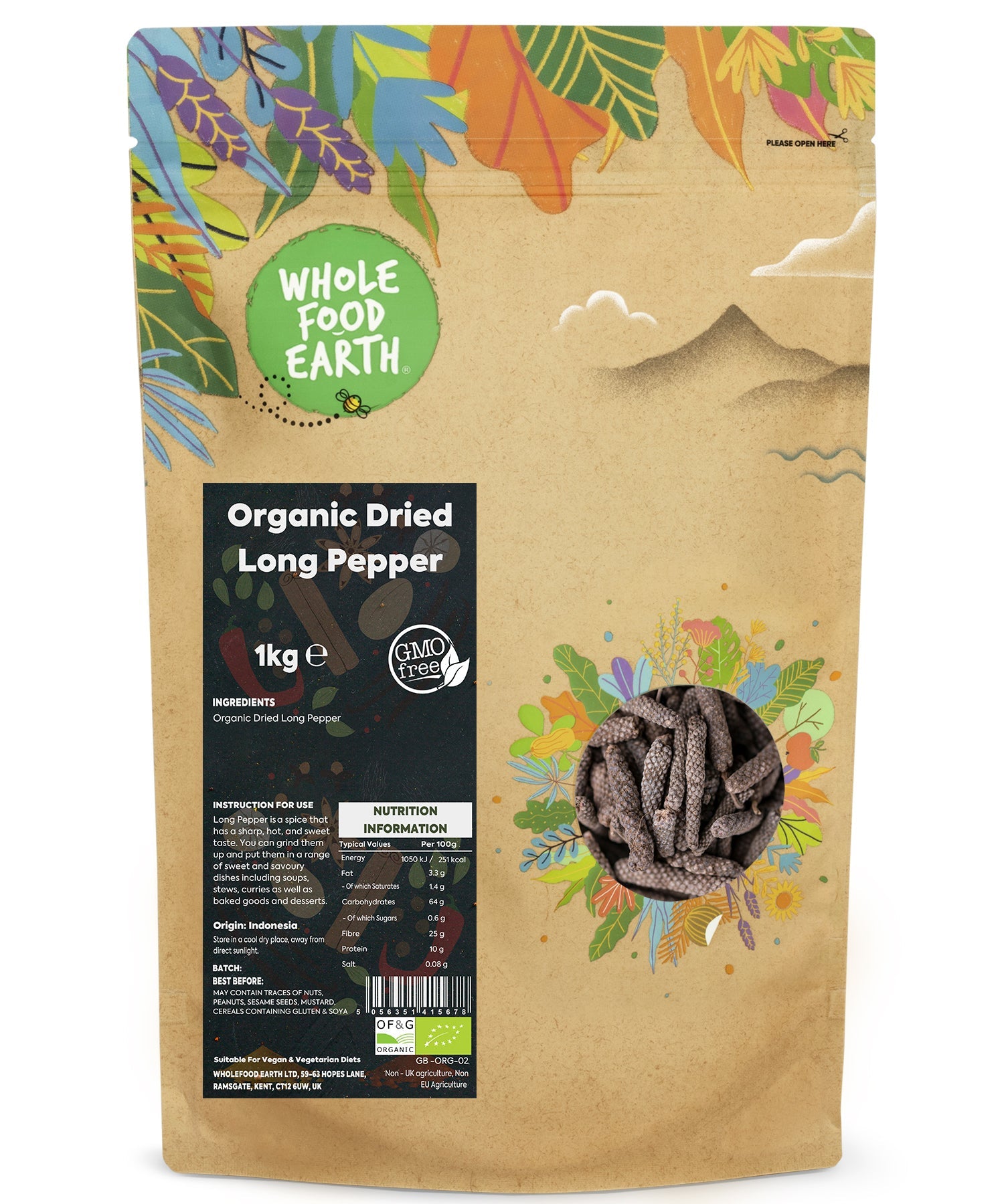 Organic Long Pepper