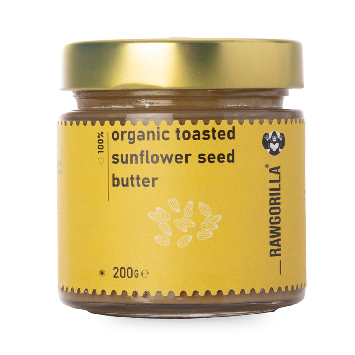 Organic Toasted Sunflower Seed Butter - RAWGORILLA