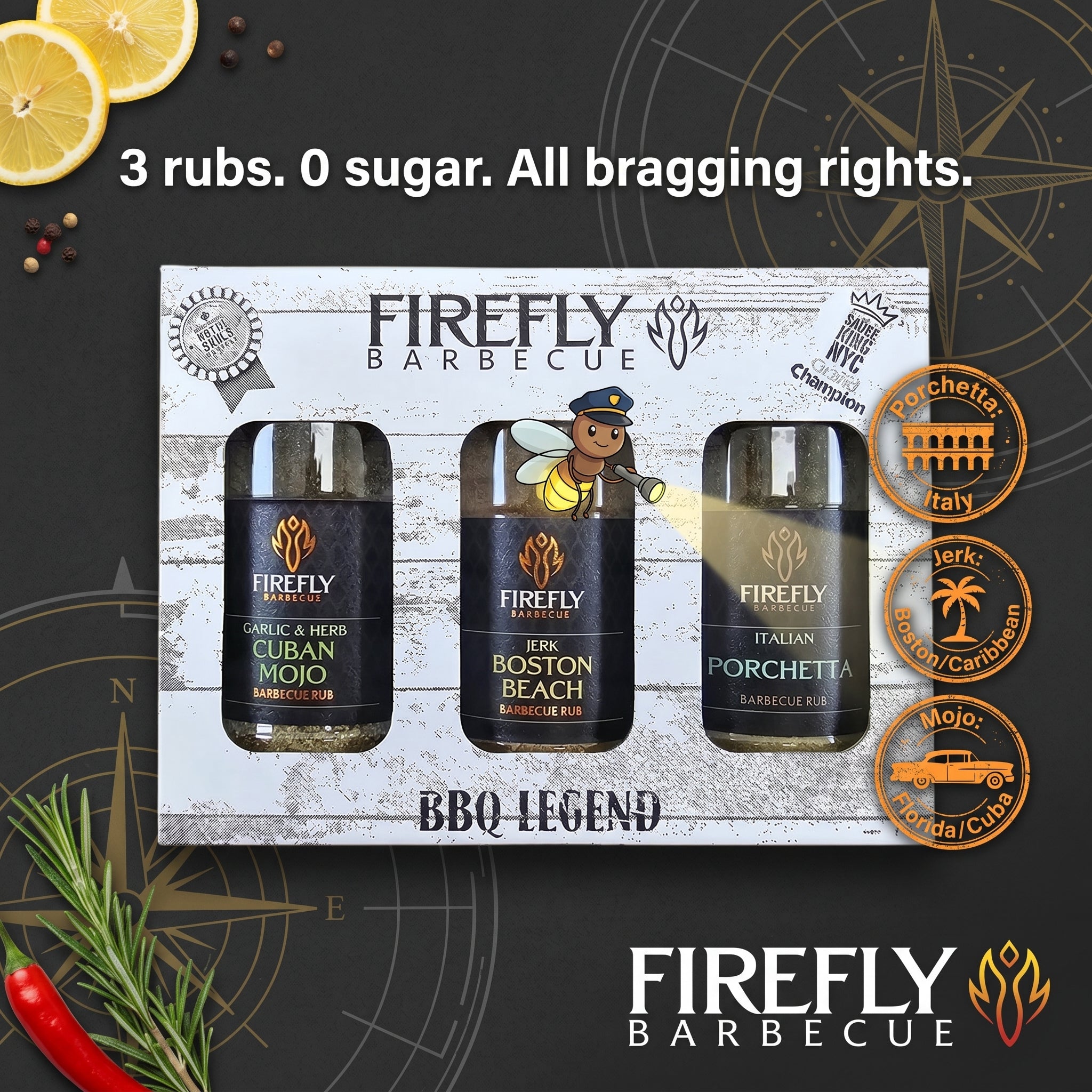 BBQ Legend - Herby BBQ Rub Gift Set