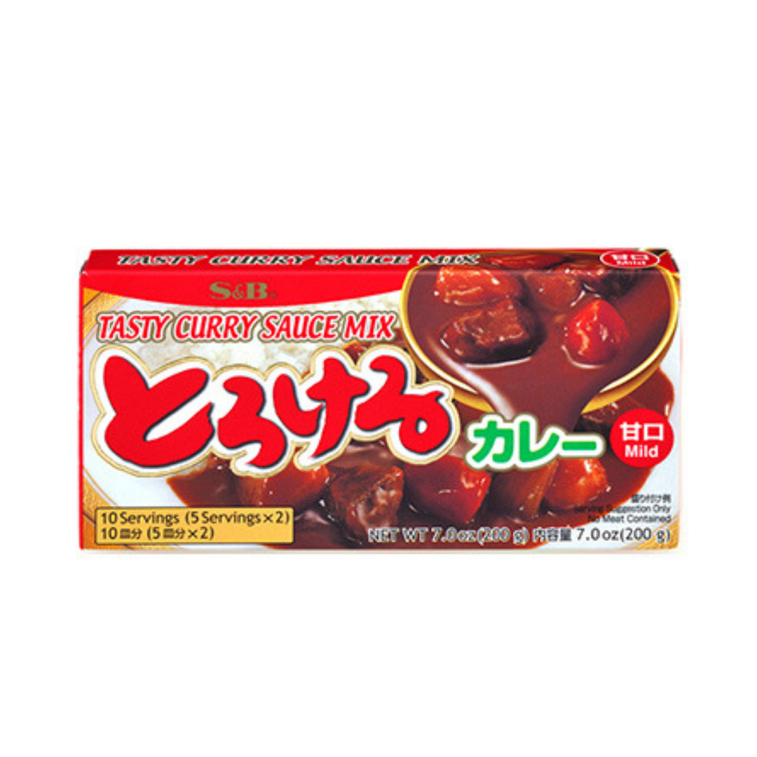 S&B Tasty Japanese Torokeru Curry Mix Mild 200g