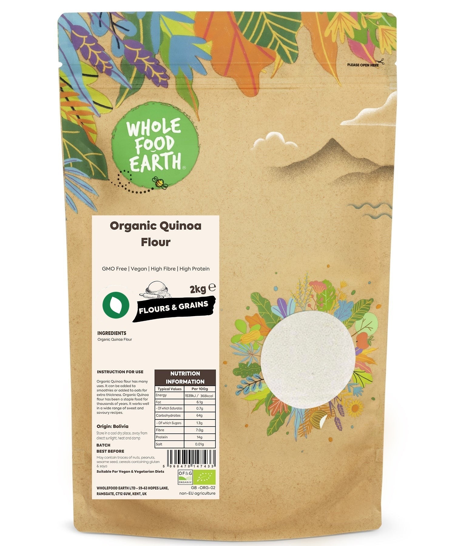 Organic Quinoa Flour
