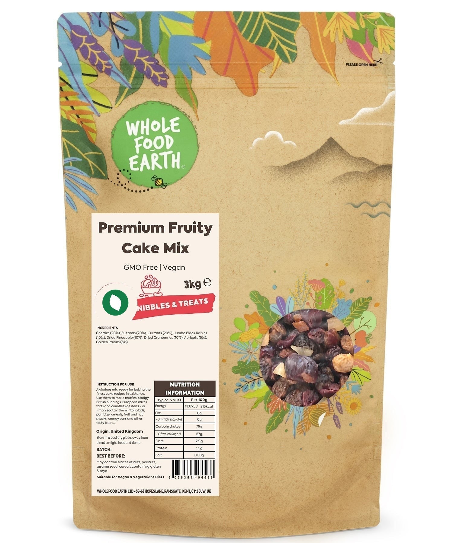 Premium Fruity Cake Mix