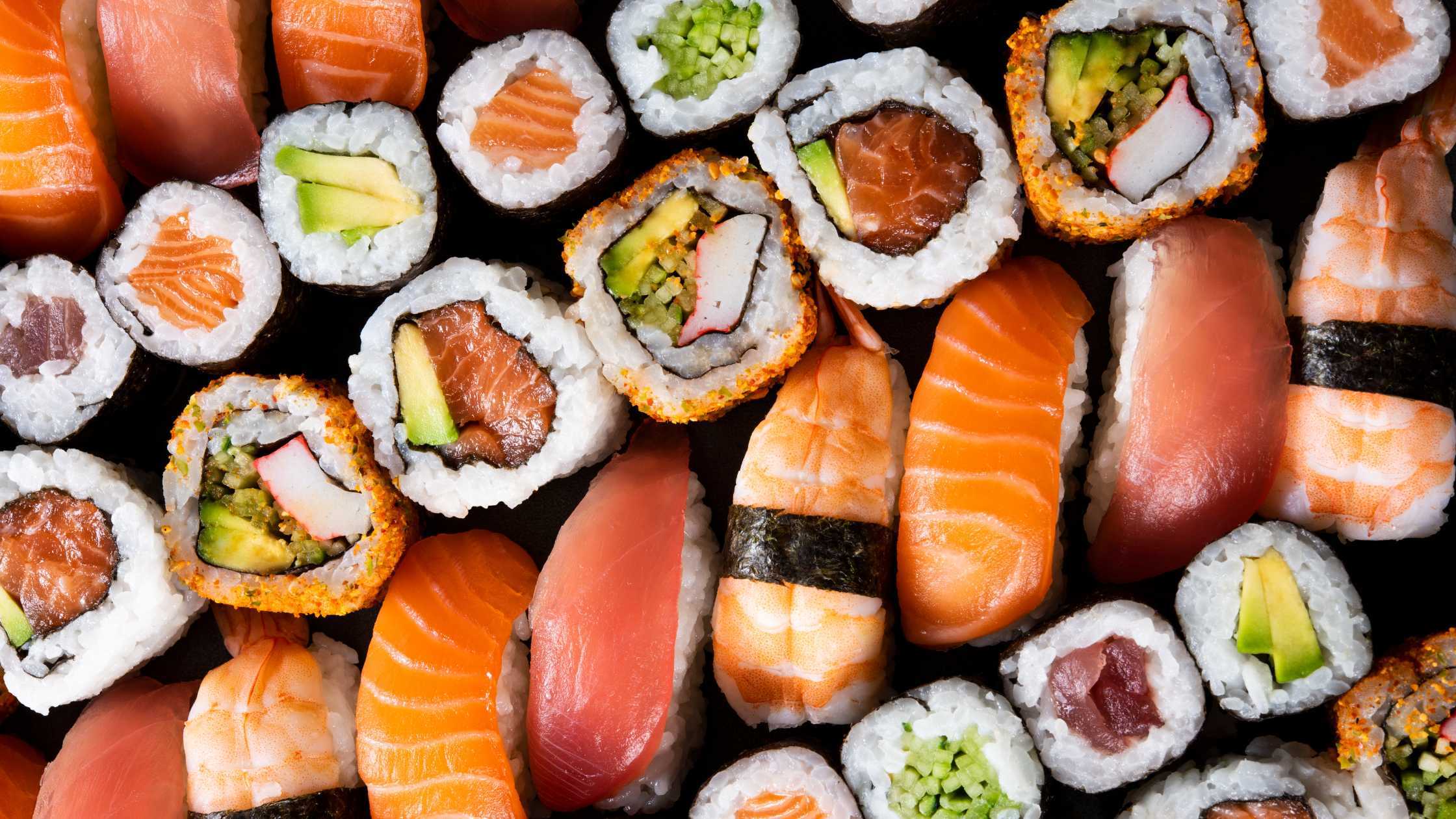 Fresh Sushi Ready to Eat