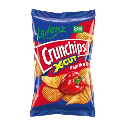Lorenz Crunchips X-Cut Paprika 130g