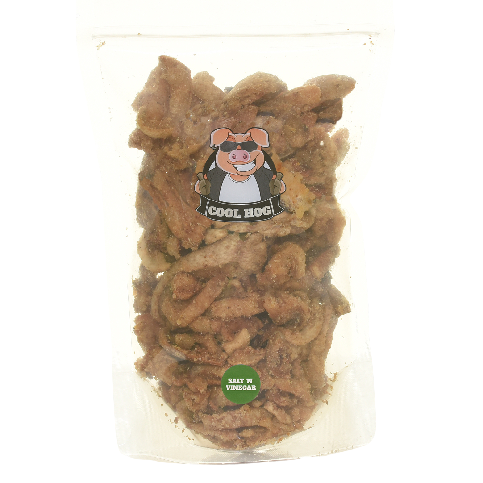 Salt & Vinegar Flavour Traditional Pork Scratching Jar Refill Bag
