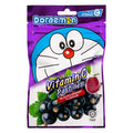 Big Foot Doraemon Vitamin C Pastilles Blackcurrant Flavour 40g – Chewy Blackcurrant Sweets With Vitamin C