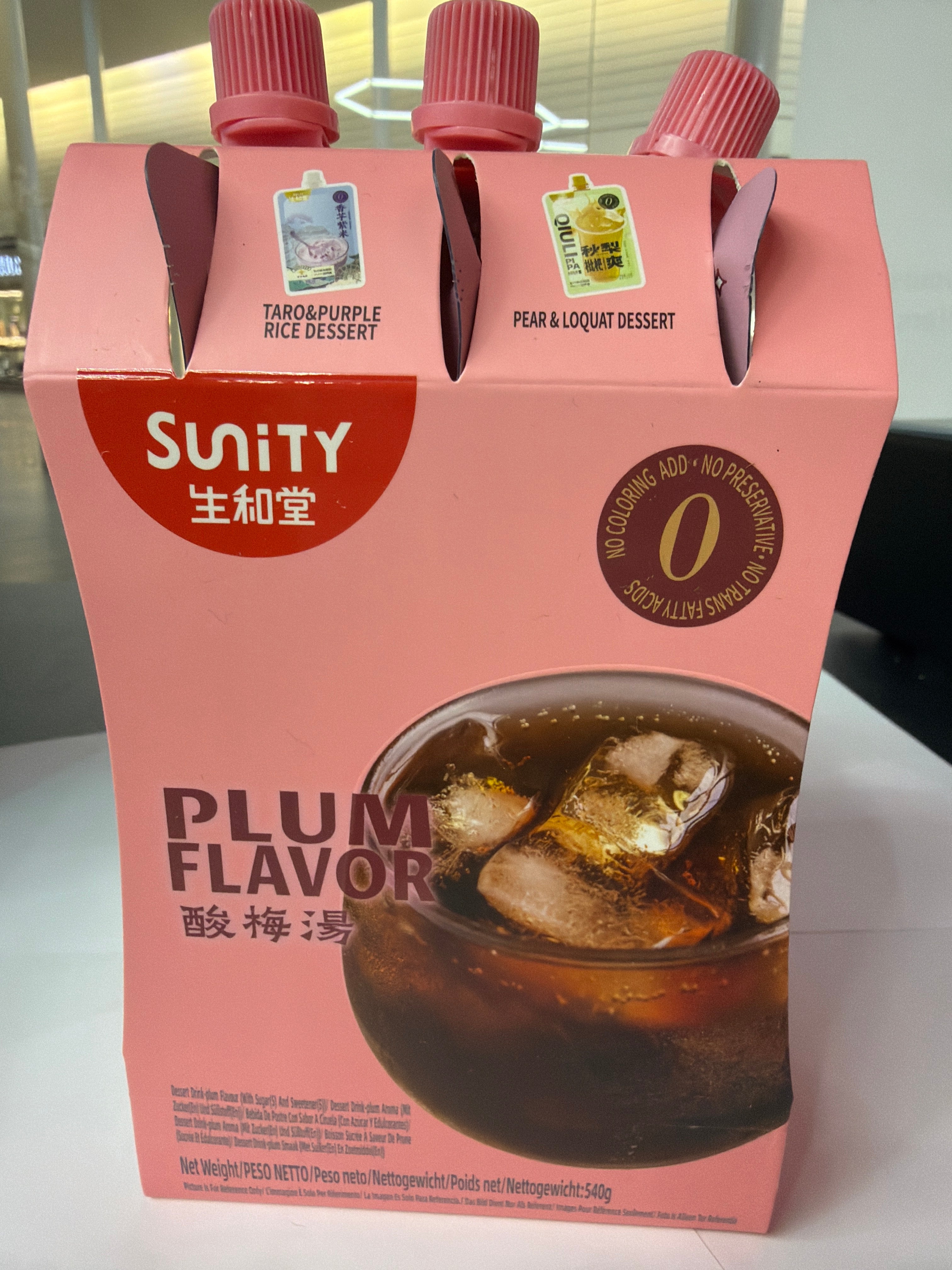 Sunity Dessert Drink - Plum Flavour