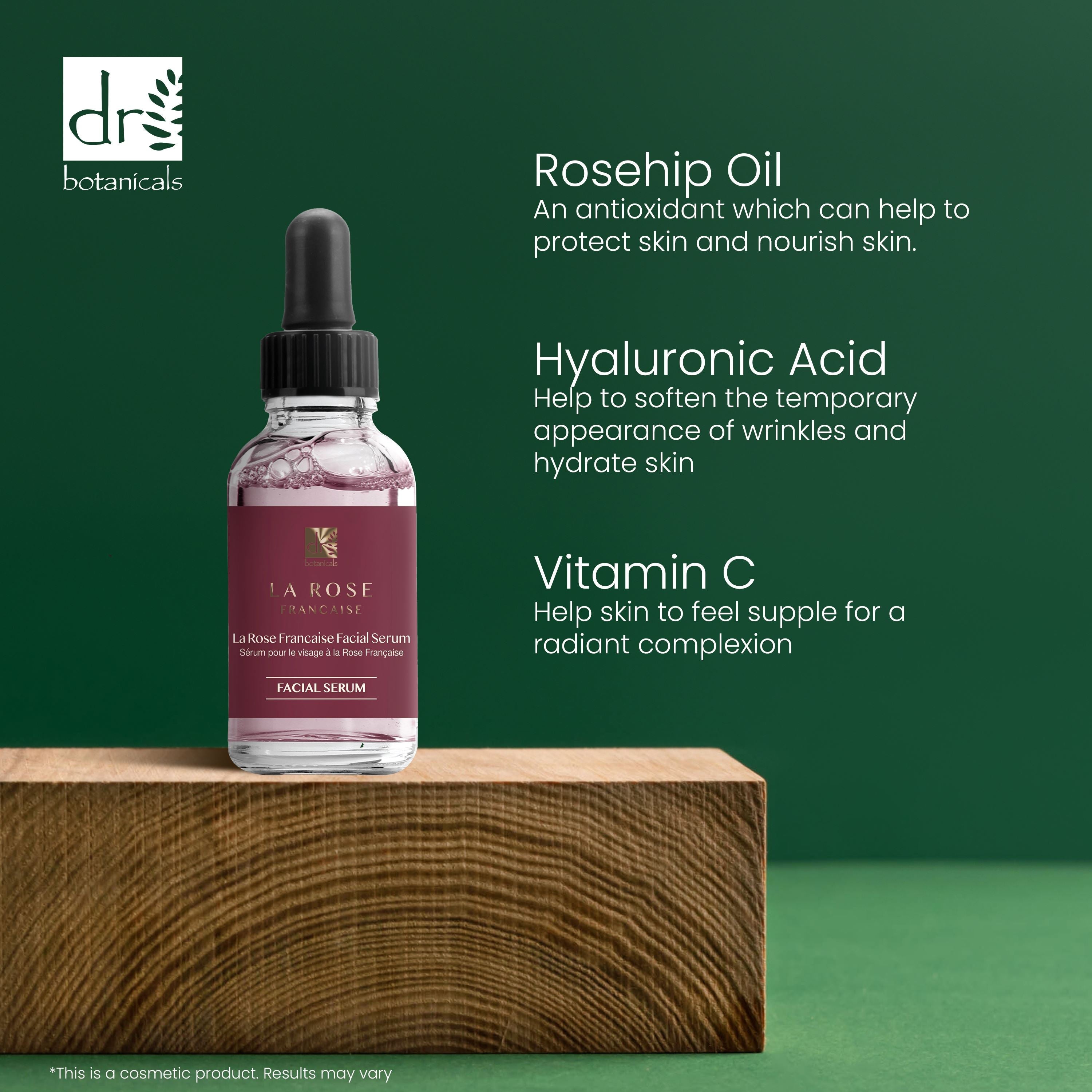 DB  La Rose Française - Facial Serum, Duo Moisturiser and Eye Serum