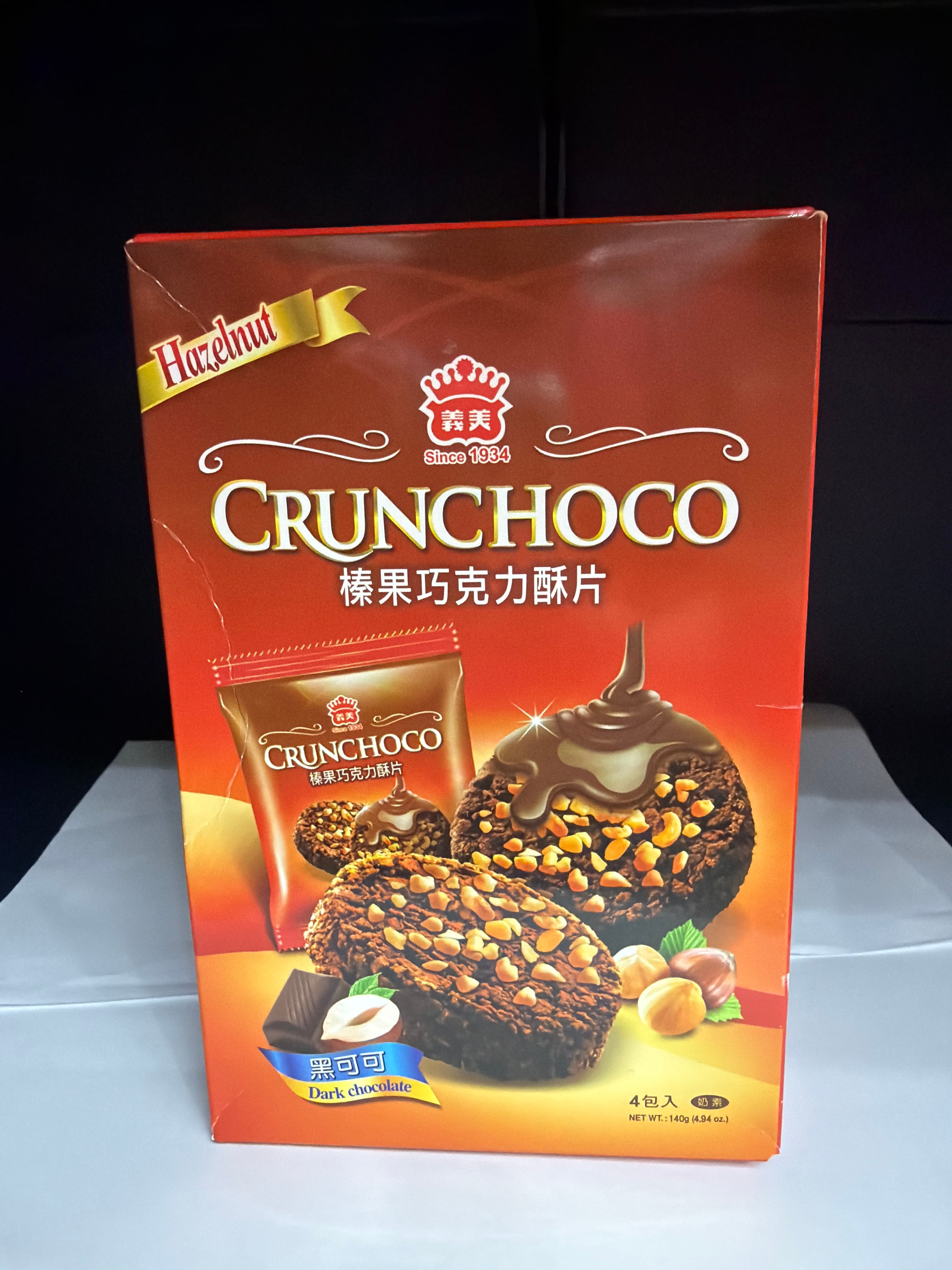 IMEI Hazelnut Crunchoco - Dark Chocolate 140g