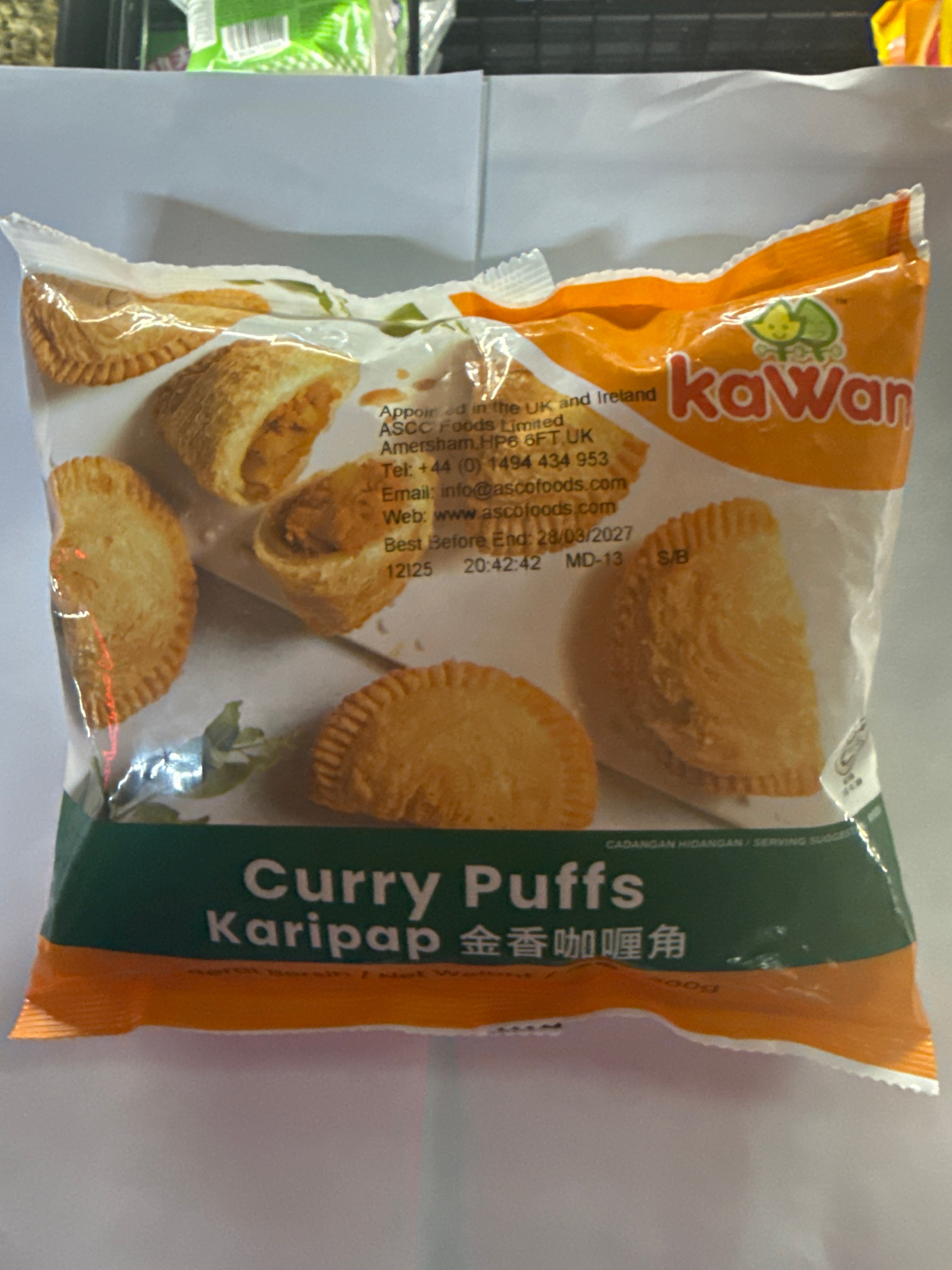 Kawan Potato Curry Puffs