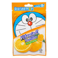 Big Foot Doraemon Vitamin C Pastilles Orange Flavour 40g – Chewy Orange Sweets With Vitamin C