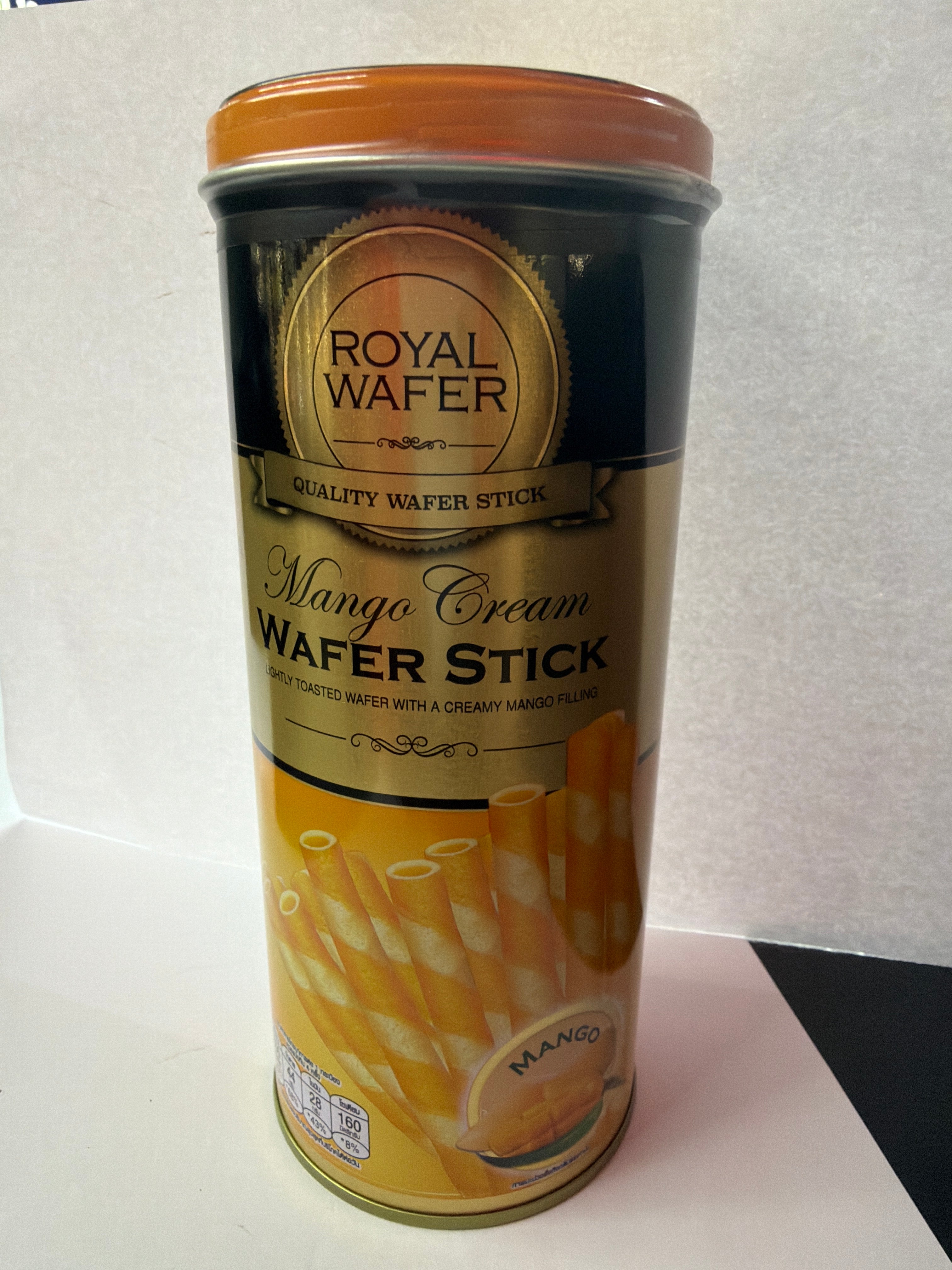 Royal Wafer Mango Cream Wafer Stick 125g