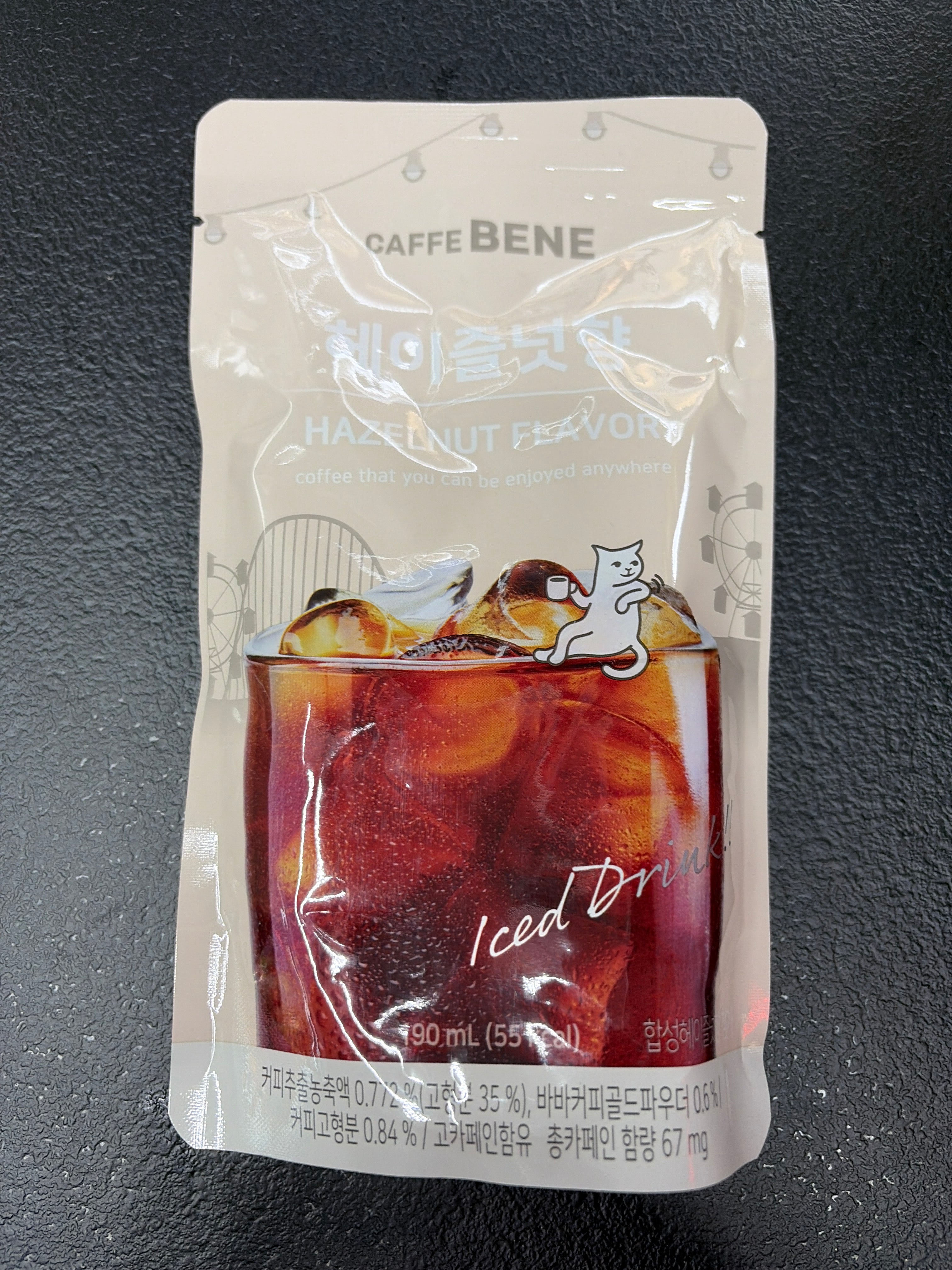 Caffe Bene Hazelnut Flavour 190ml