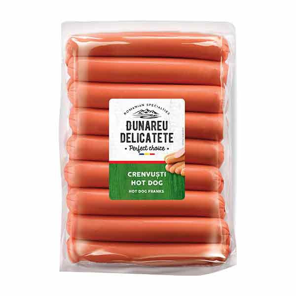 Dunareu Hot Dog Franks 10pcs 100g