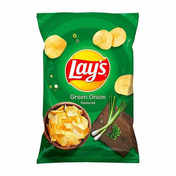 Crisps Lays Spring Onion 130g