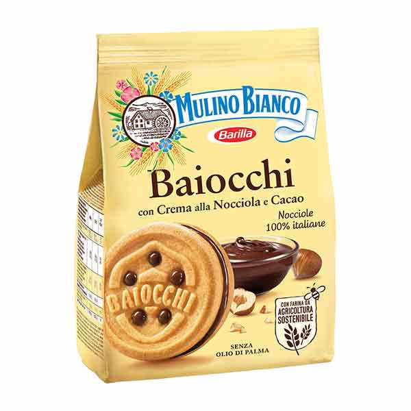 Barilla Mulino Bianco Baiocchi Nocciola 260g