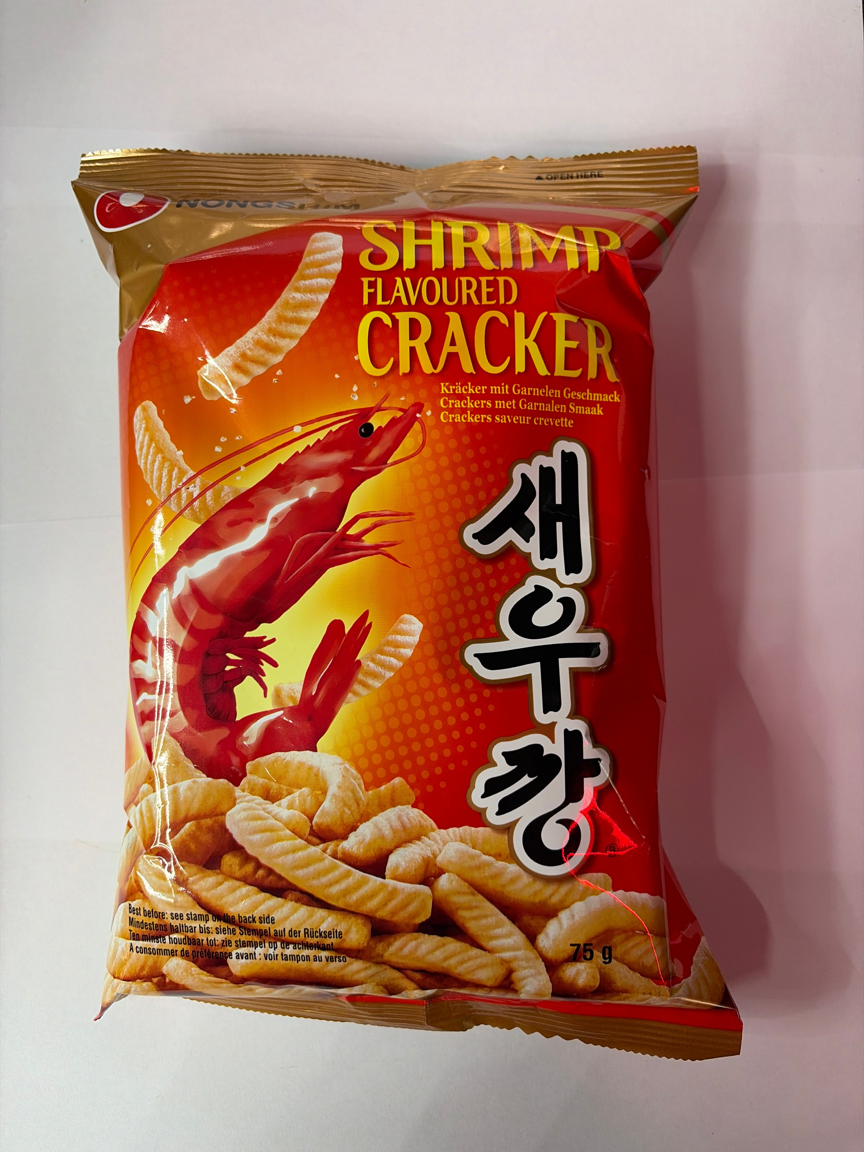 Nongshim Shrimp Flavored Cracker 75g