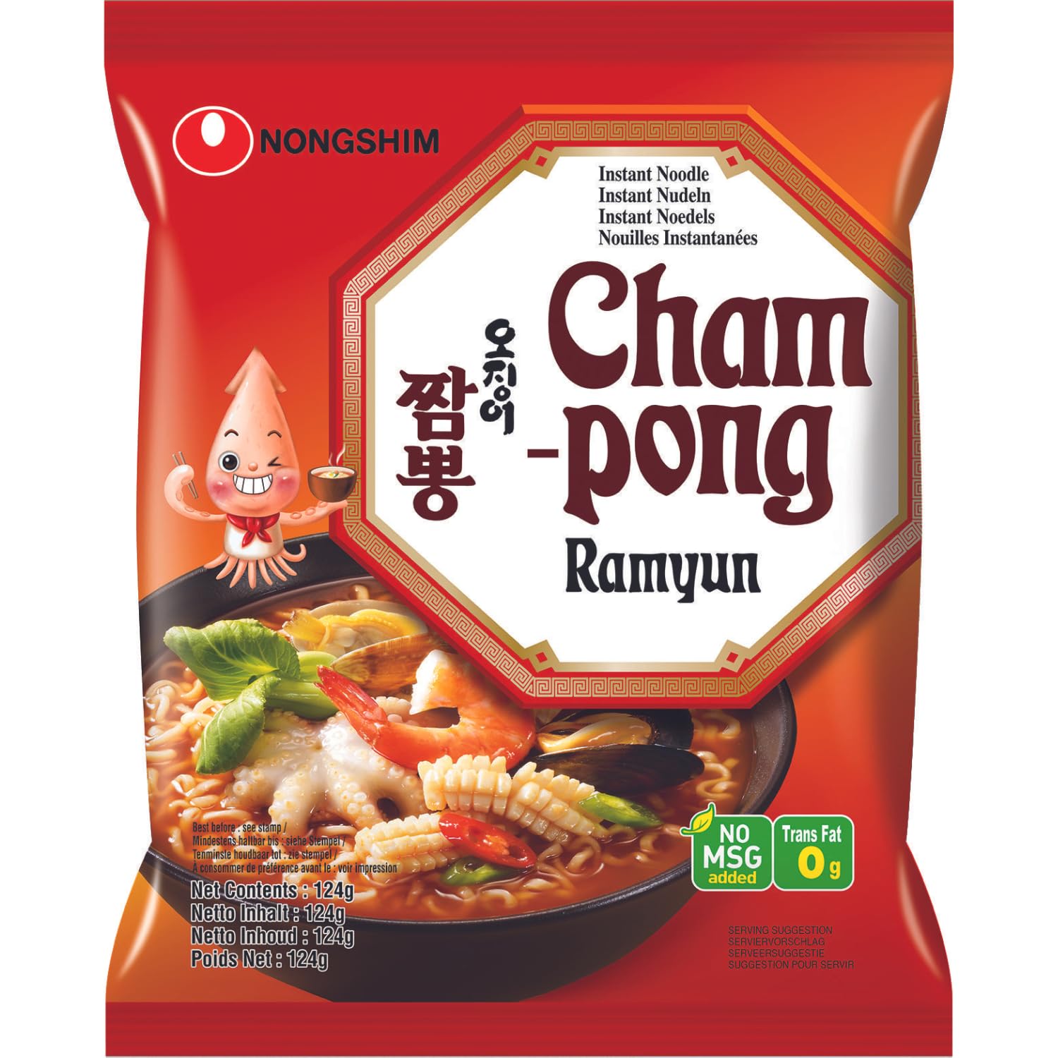 Nongshim Noodle Champong 124g