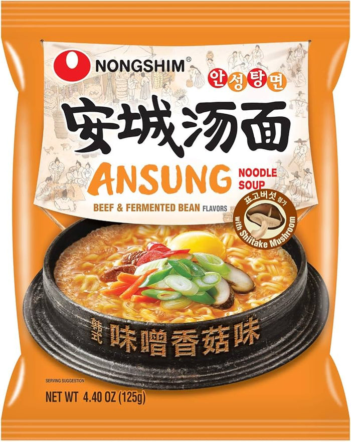 Nongshim Ansung Noodle Mild Spicy Soybean Paste 125g