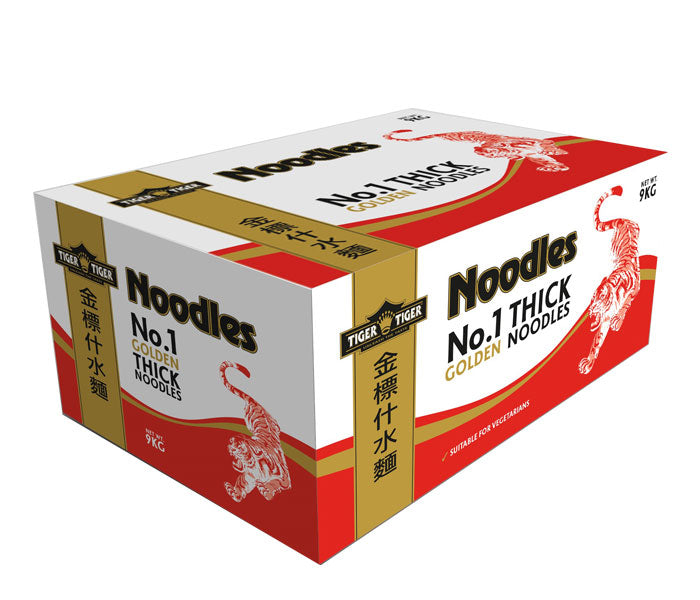 Tiger Tiger No. 2 Golden Thick Noodles 9kg