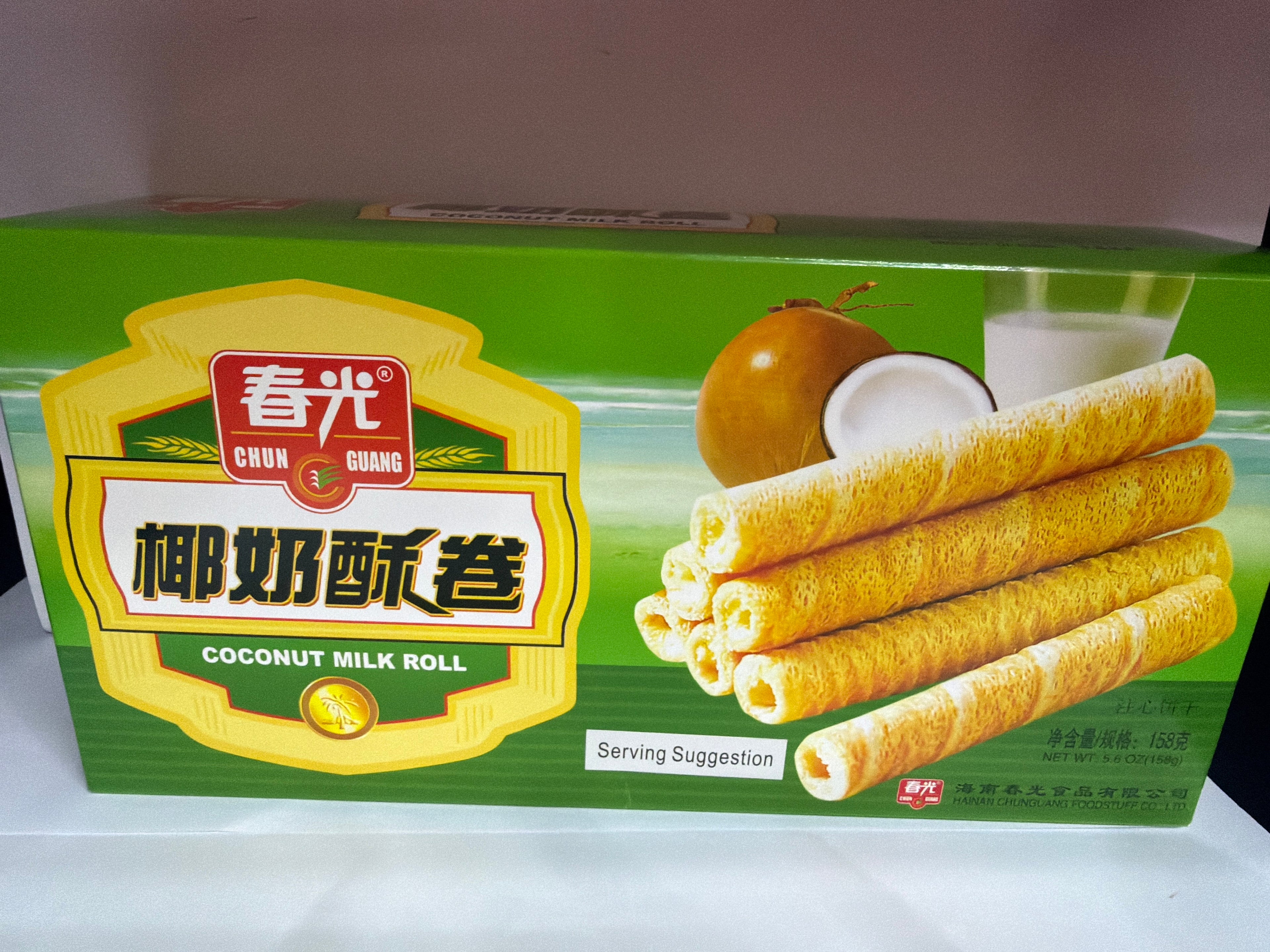 Chun Guang Coconut Milk Roll 158g