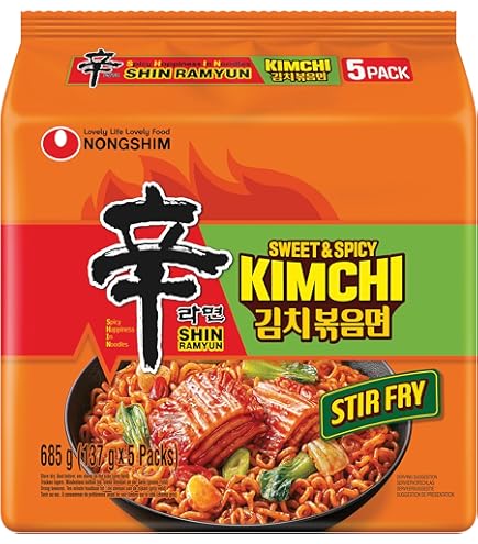 Nongshim Shin Ramyun Kimchi 600g (5 pack)