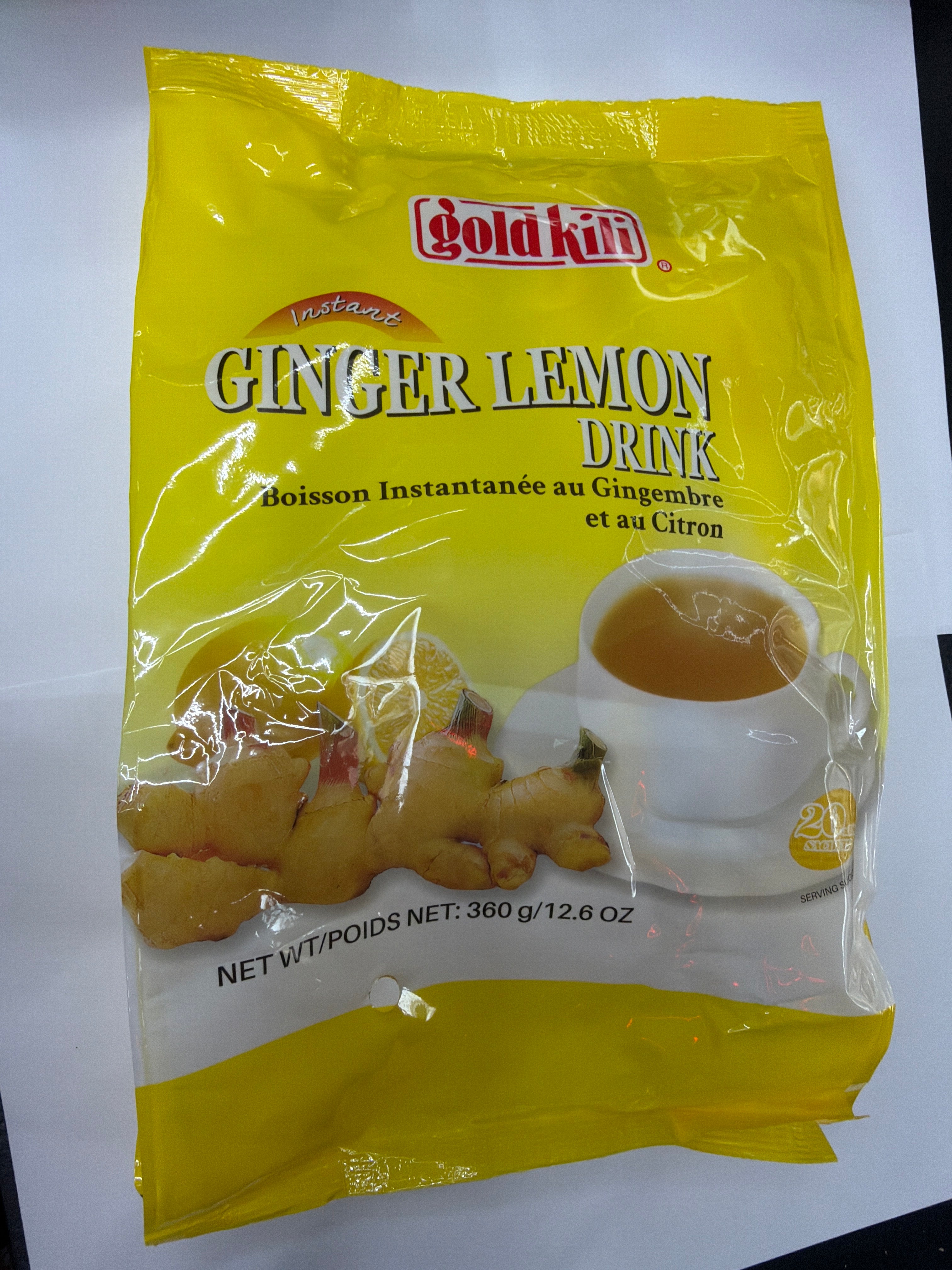 Gold Kili Instant Ginger Lemon Drink 20x18g