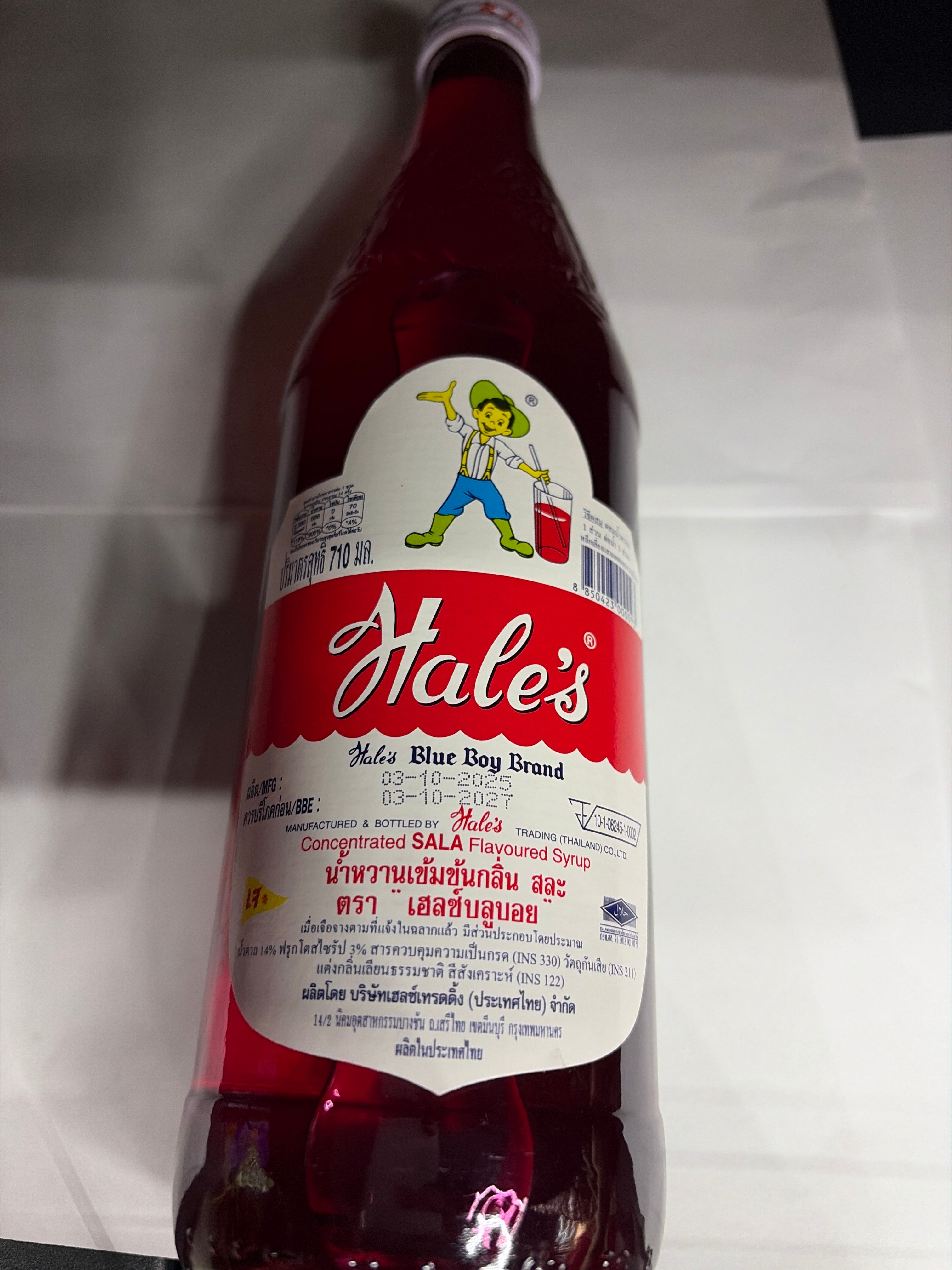 Hale Blue Boy Red Sala Fruit Drink 710ml