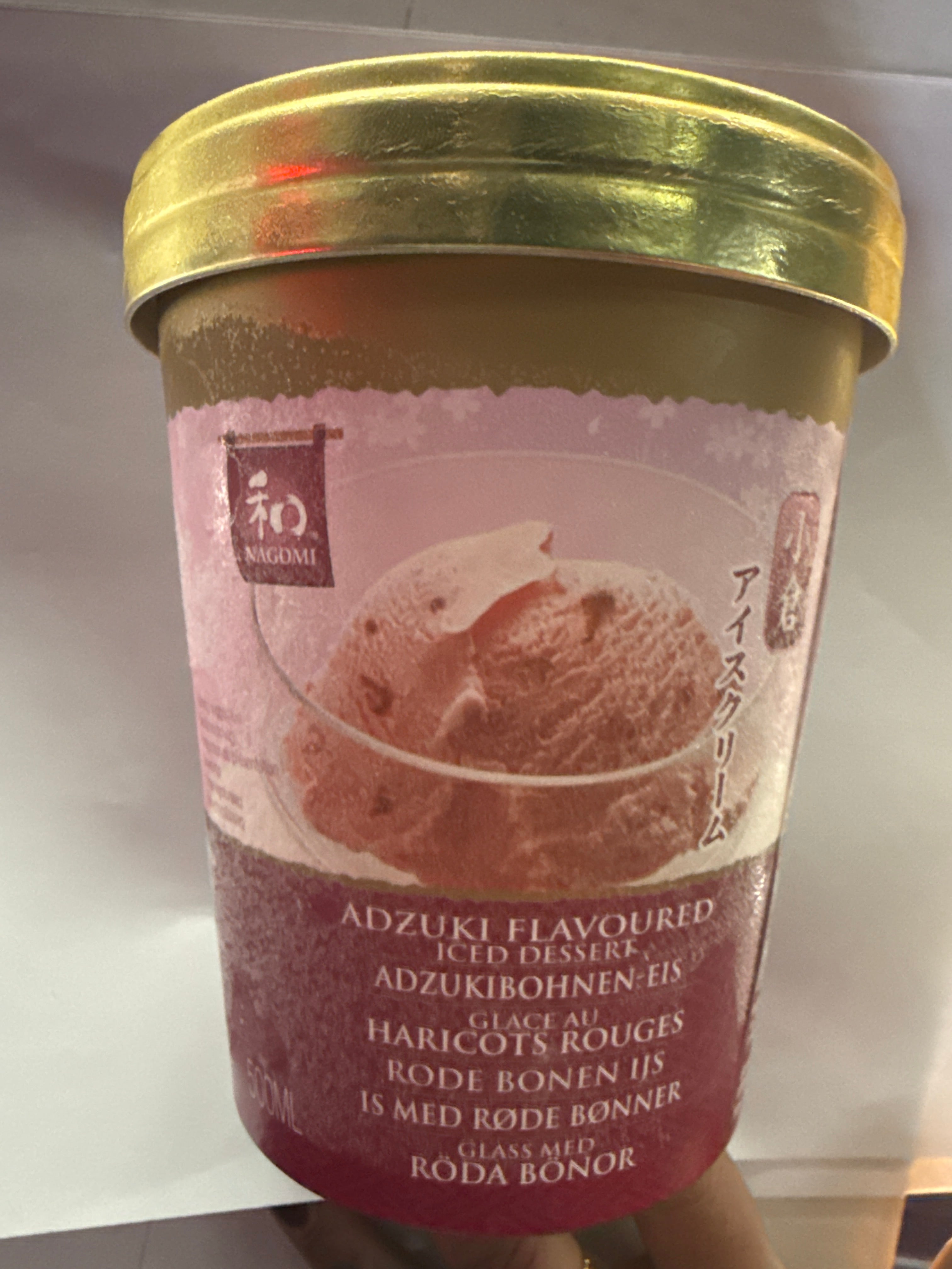 Nagomi Adzuki Flavored Iced Desert 500ml