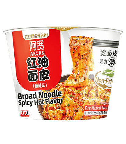 AK Broad Noodle (Bowl) Spicy 110g