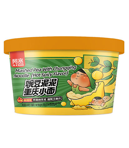 AK Chongqing Pea Noodles (Bowl) Spicy Hot 105g