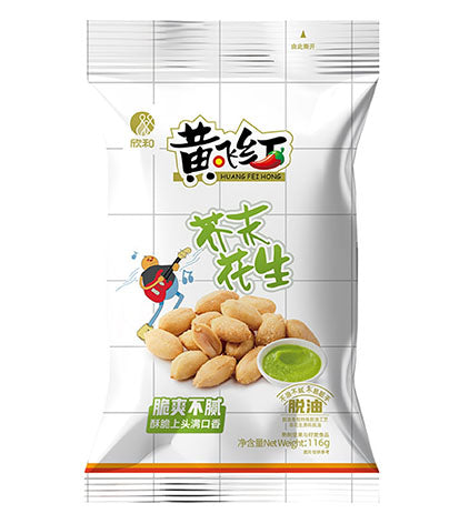 Huang Fei Hong Wasabi Peanuts 116g