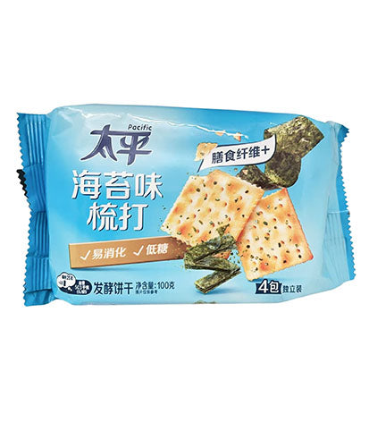 Pacific Saltine Cracker - Seaweed 100g