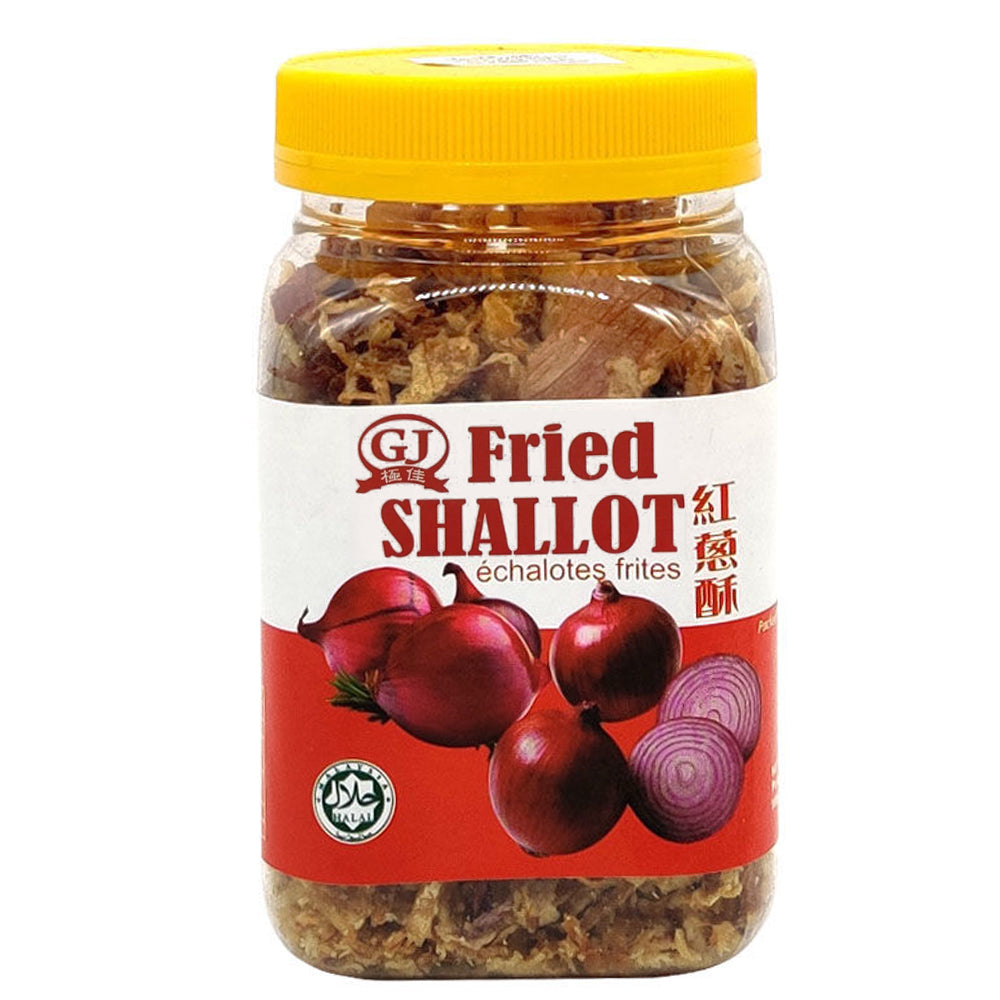 Gj Fried Shallot Tub 100g – Crispy Fried Shallots For Asian Cooking