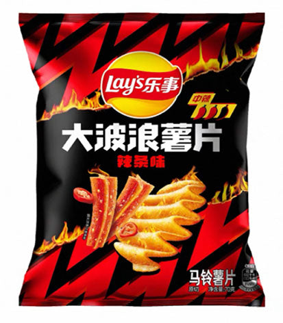 LAY Potato Chip- Spicy Strip