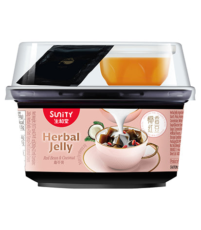 Sunity Herbal Jelly Red Bean & Cocunut 260g