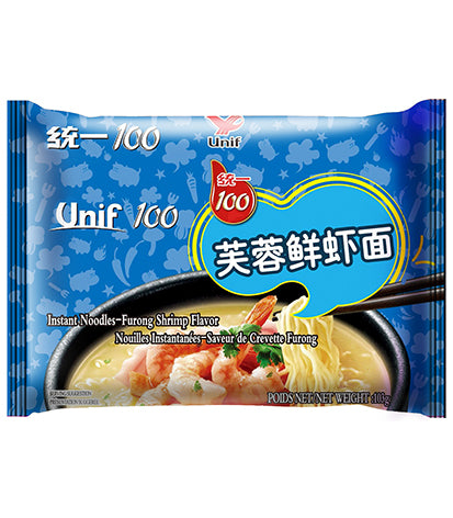 Unif 100 Noodles Furong Shrimp Packet 103g