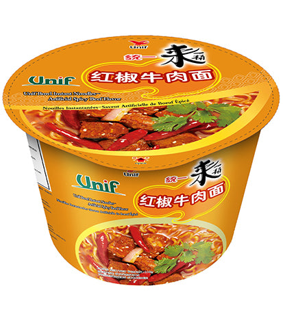 Uni Noodles (Bowl) - Spicy Beef 110g