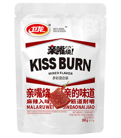 WL Kiss Burn Gluten Snacks - Mixed Flavours 260g