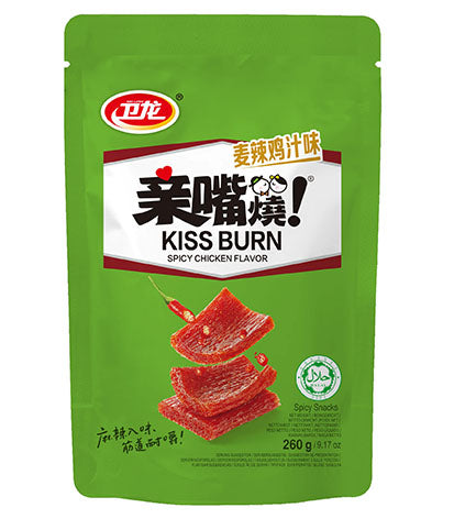 WL Kiss Burn Gluten Snacks - Spicy Chicken Flavour 260g