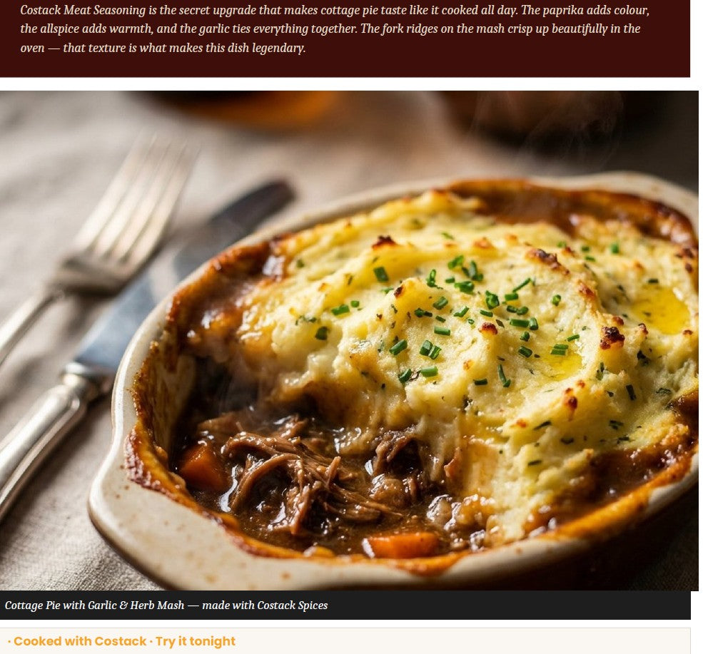 The Costack Flavour Bible: 41 Recipes Using Costack Seasonings