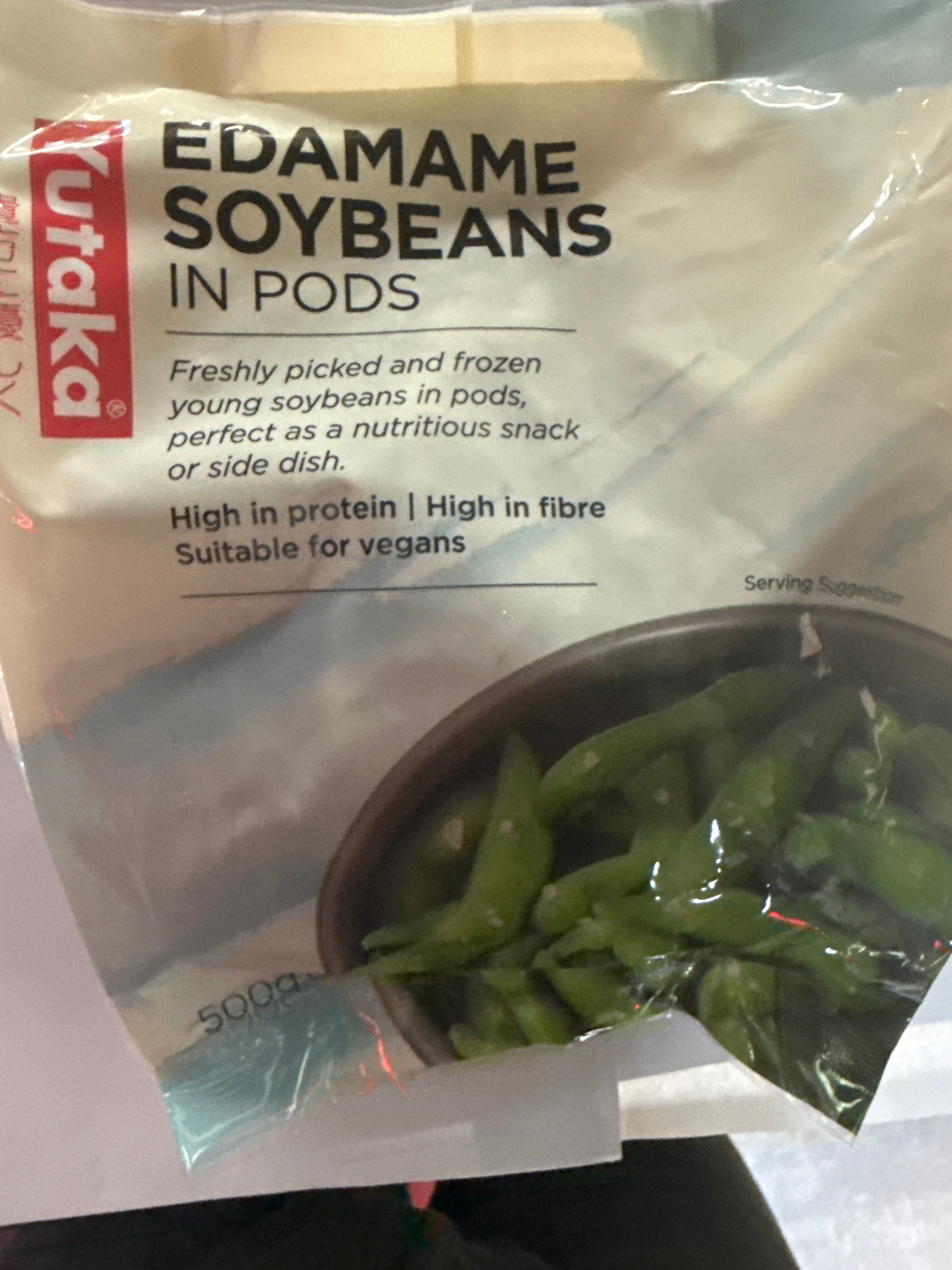 Yutaka Edamame Soybeans With Pods 500g