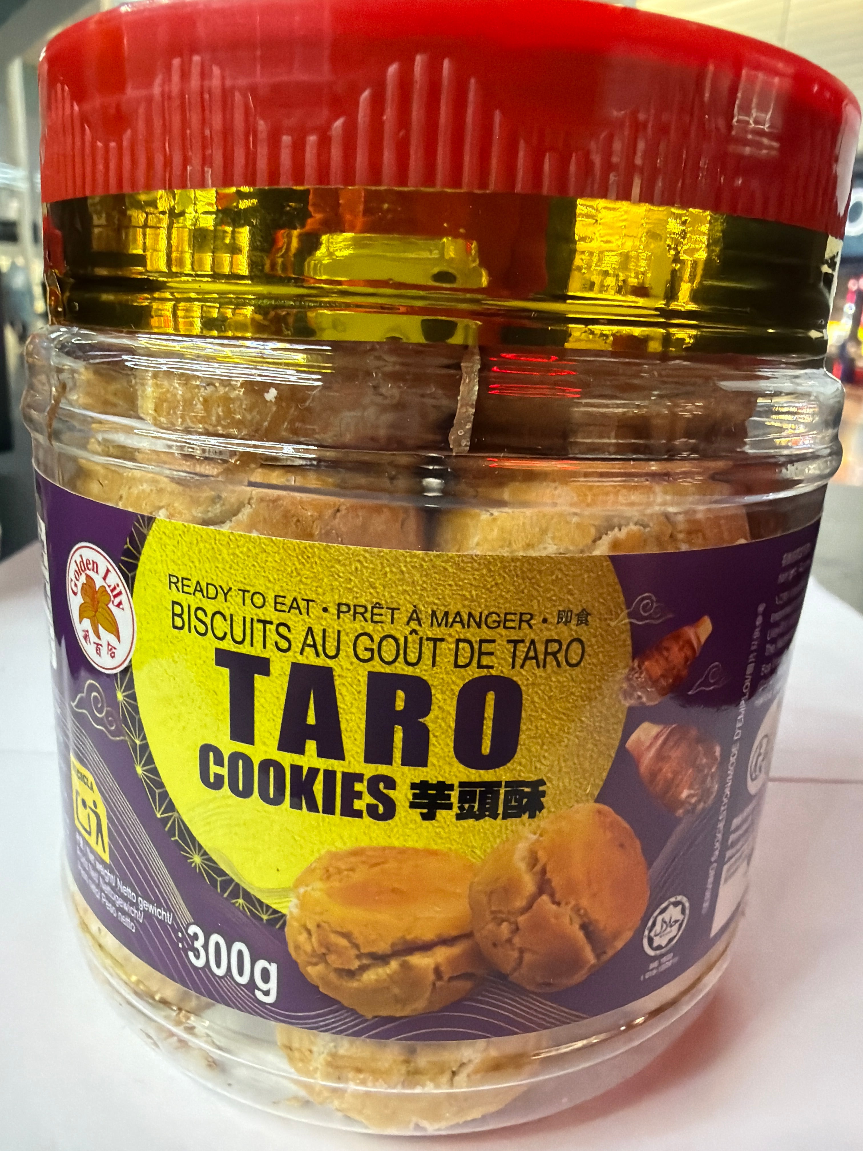 Golden Lily Cookies Taro Flavour 300g