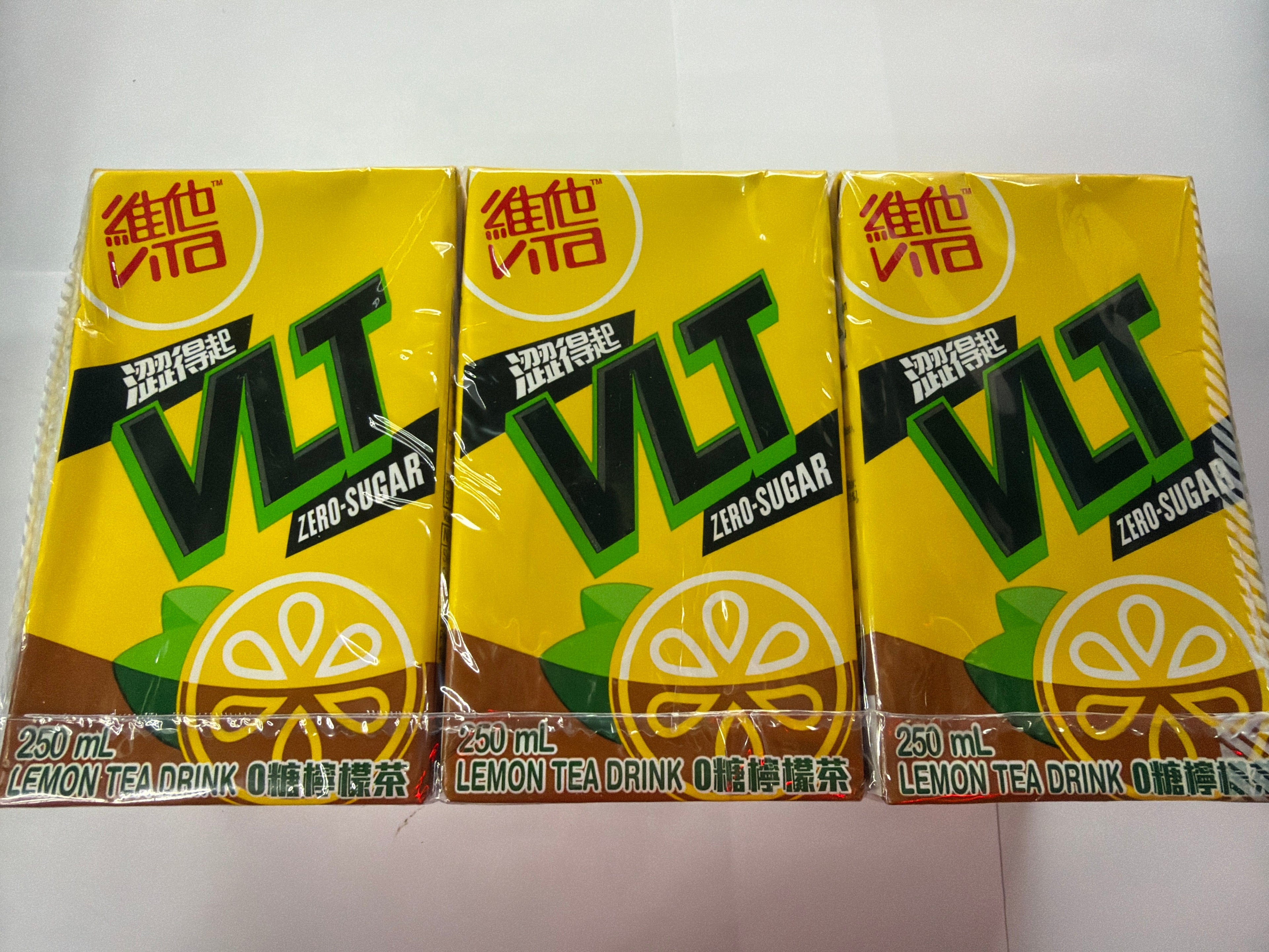 Vita VLT Zero Sugar Lemon Tea Drink 6x250ml